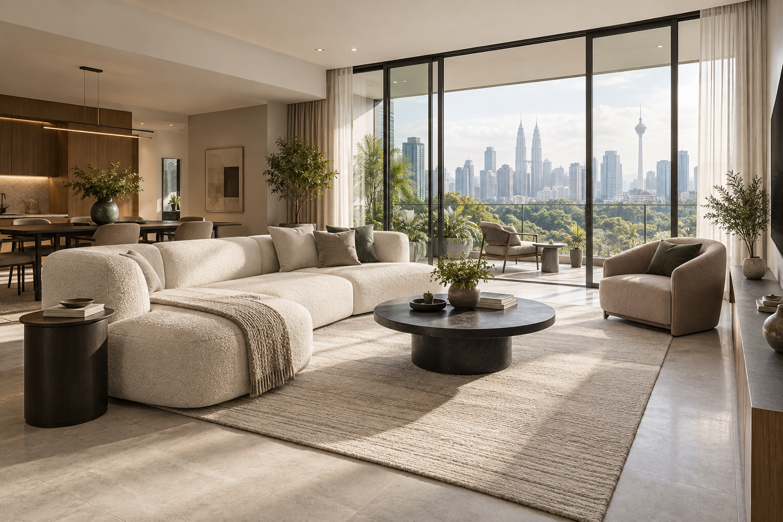 Illustrative living space concept