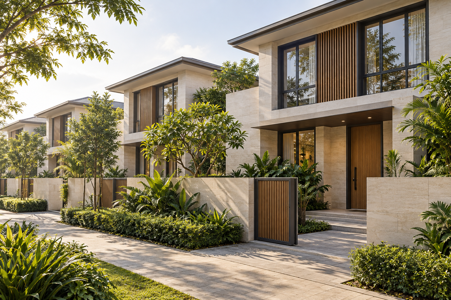 Illustrative townhouse concept